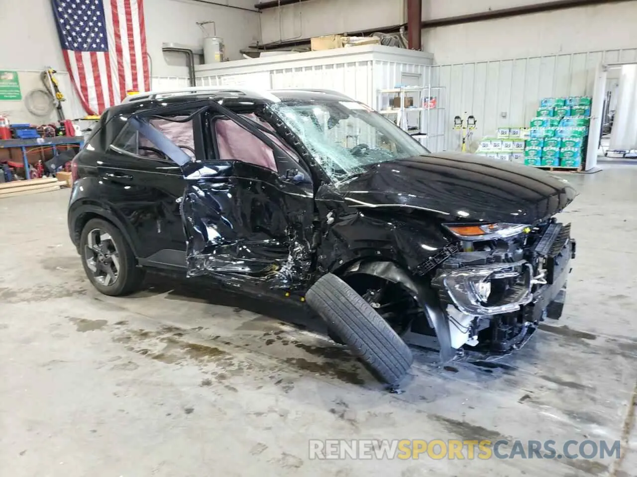 4 Photograph of a damaged car KMHRC8A37RU337692 HYUNDAI VENUE 2024