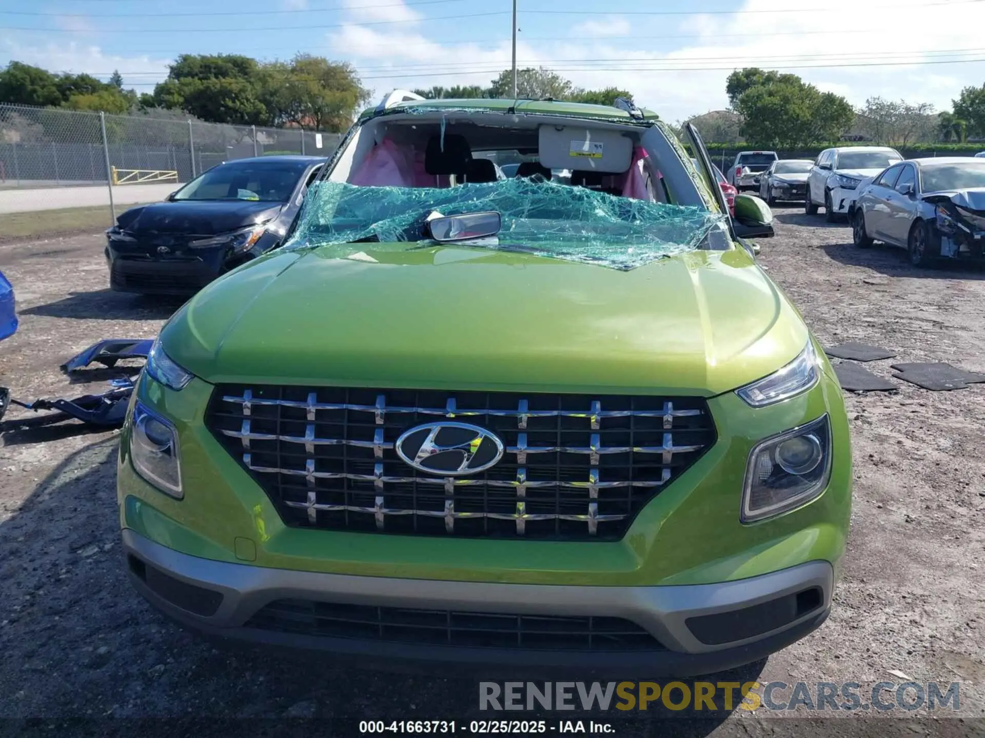 12 Photograph of a damaged car KMHRC8A38RU306550 HYUNDAI VENUE 2024