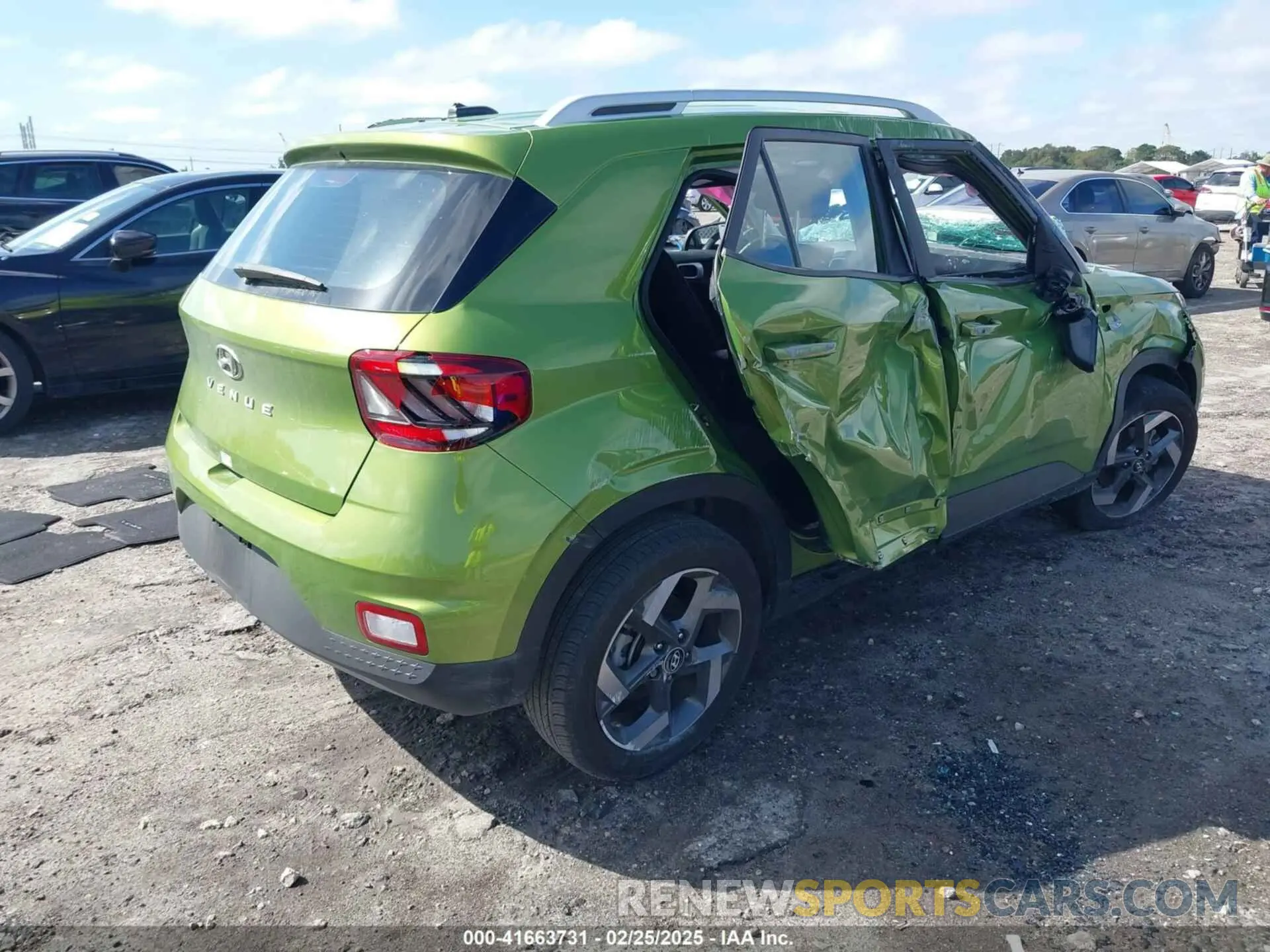 4 Photograph of a damaged car KMHRC8A38RU306550 HYUNDAI VENUE 2024