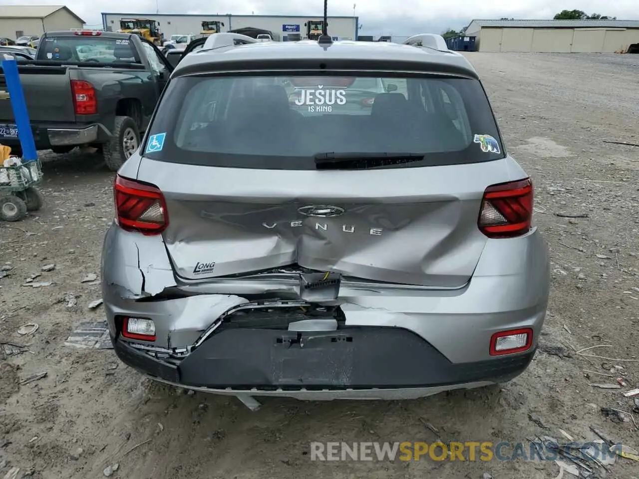 6 Photograph of a damaged car KMHRC8A38RU317533 HYUNDAI VENUE 2024