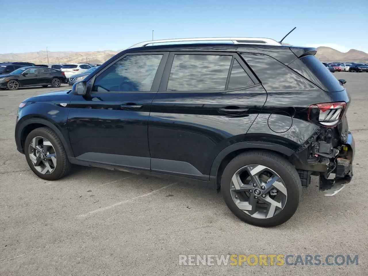 2 Photograph of a damaged car KMHRC8A38RU322506 HYUNDAI VENUE 2024