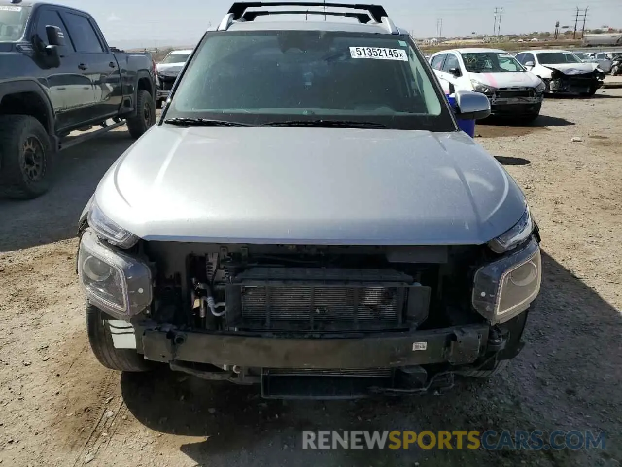 5 Photograph of a damaged car KMHRC8A38RU323364 HYUNDAI VENUE 2024