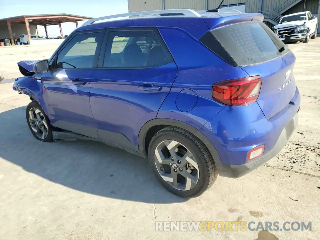 2 Photograph of a damaged car KMHRC8A38RU333988 HYUNDAI VENUE 2024