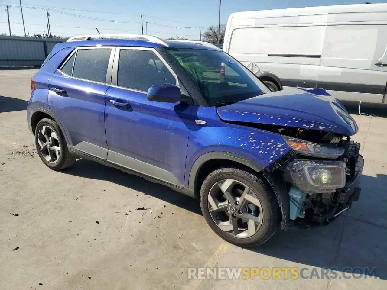4 Photograph of a damaged car KMHRC8A38RU333988 HYUNDAI VENUE 2024