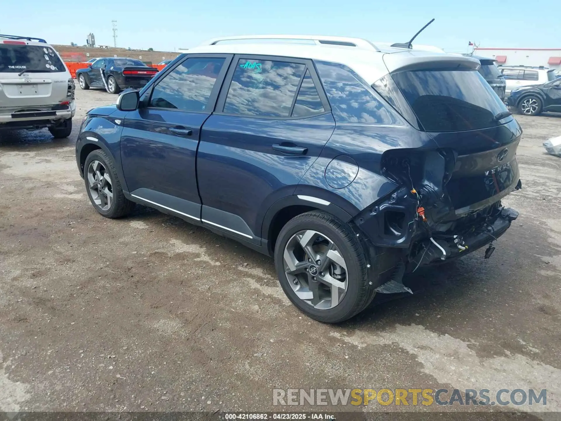 3 Photograph of a damaged car KMHRC8A39RU317069 HYUNDAI VENUE 2024