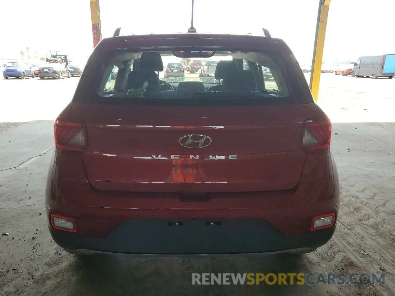6 Photograph of a damaged car KMHRC8A33SU355631 HYUNDAI VENUE 2025