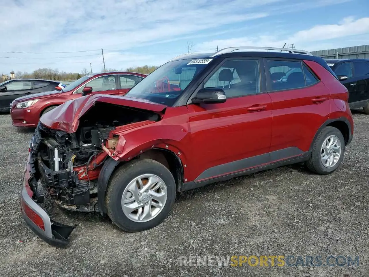 1 Photograph of a damaged car KMHRC8A34SU360403 HYUNDAI VENUE 2025