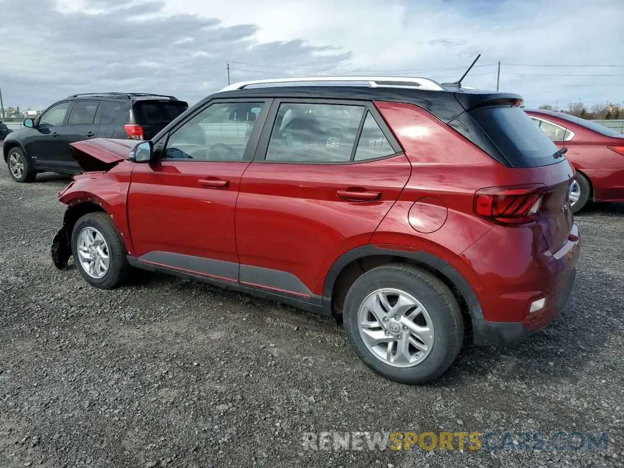 2 Photograph of a damaged car KMHRC8A34SU360403 HYUNDAI VENUE 2025