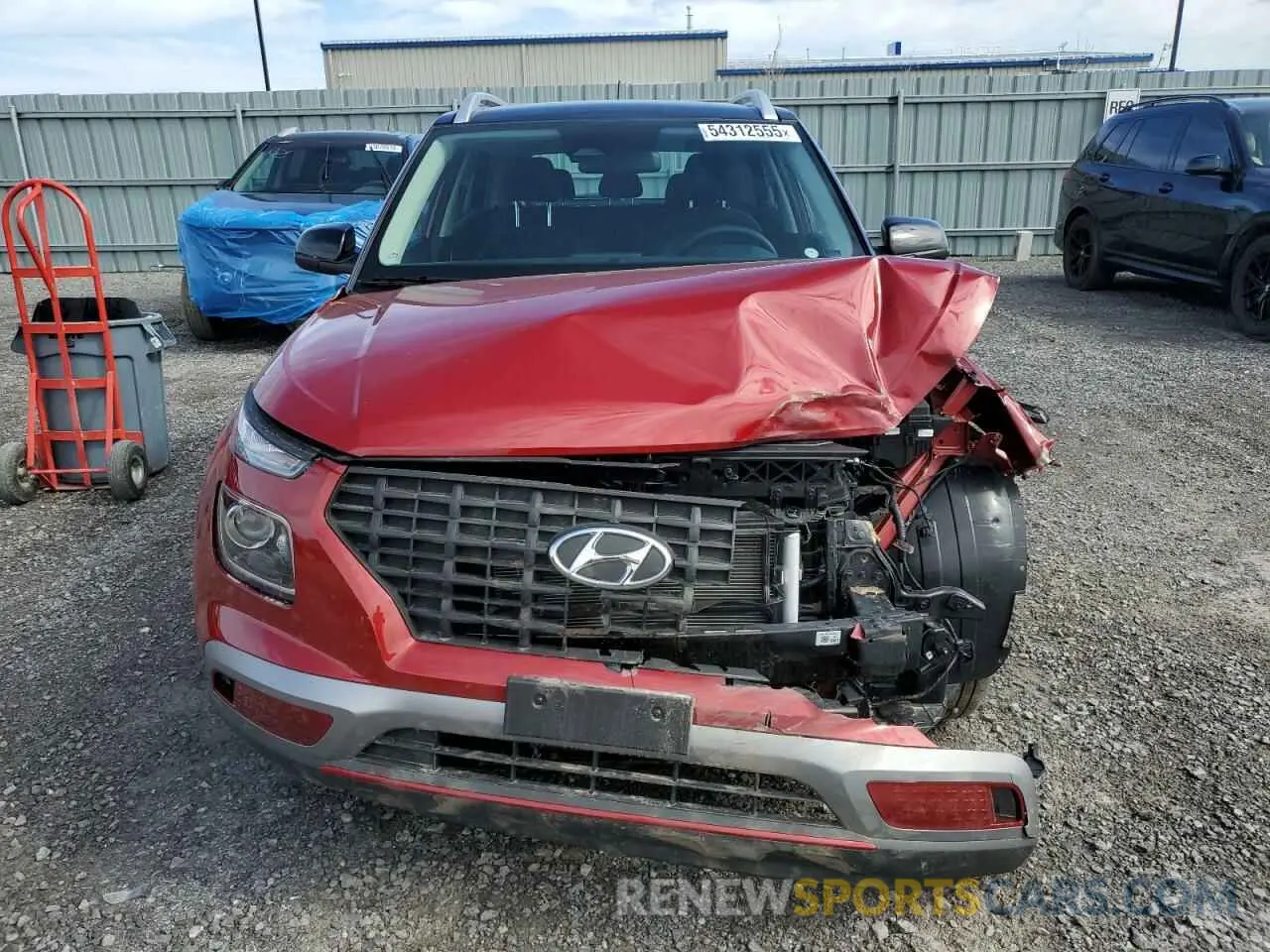 5 Photograph of a damaged car KMHRC8A34SU360403 HYUNDAI VENUE 2025