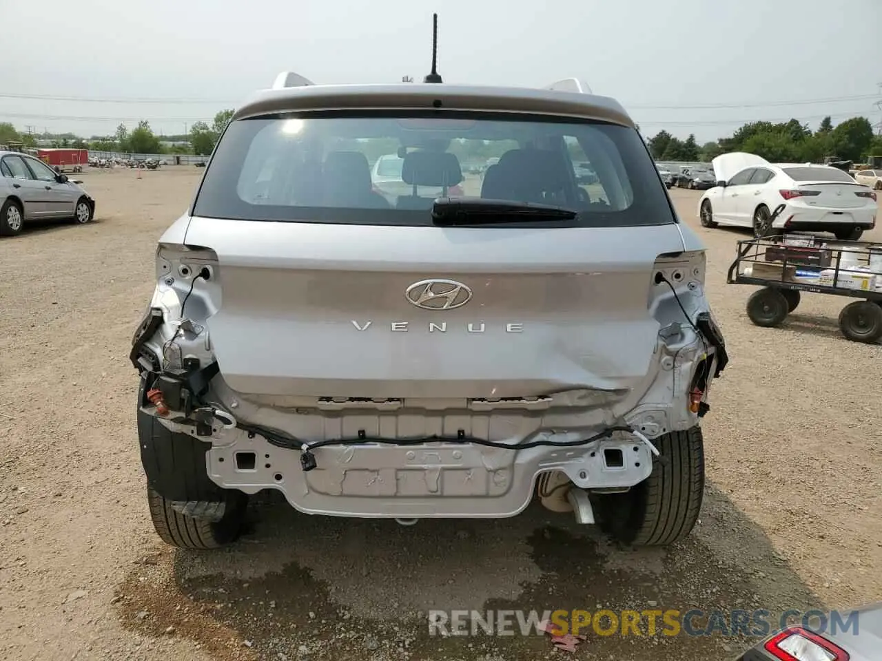 6 Photograph of a damaged car KMHRC8A35SU355050 HYUNDAI VENUE 2025