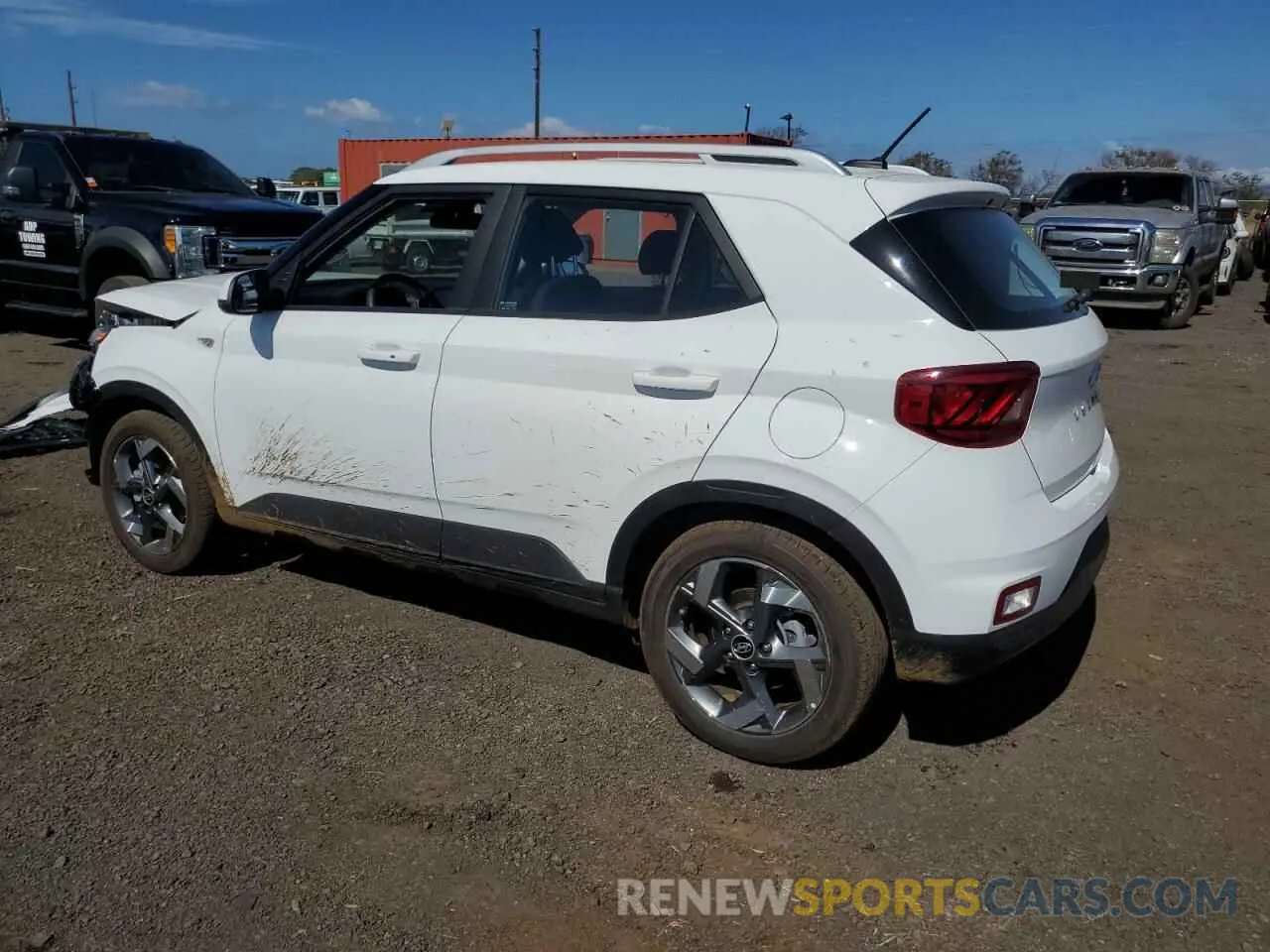 2 Photograph of a damaged car KMHRC8A35SU355498 HYUNDAI VENUE 2025