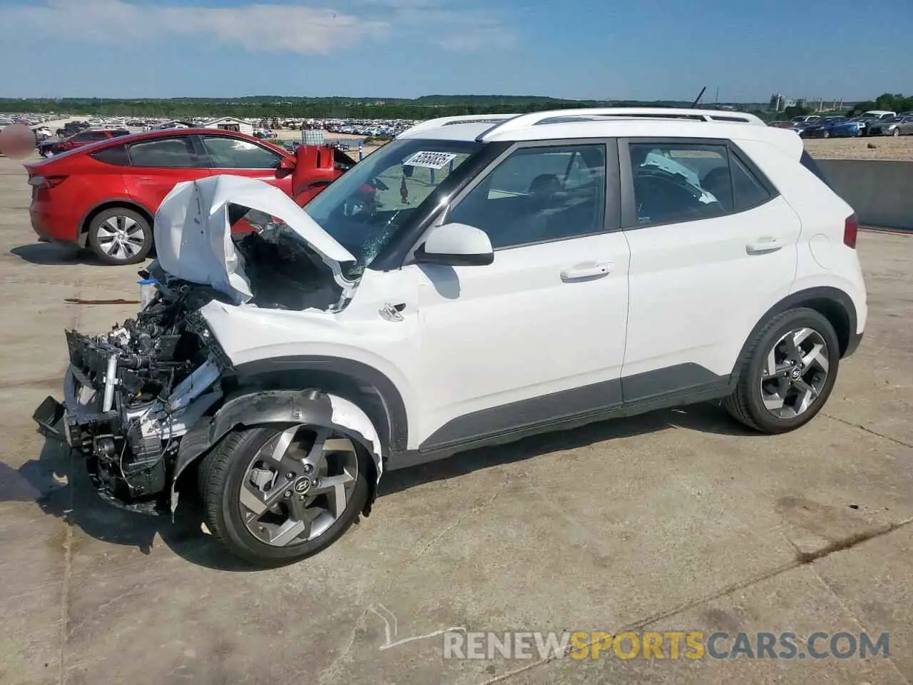 1 Photograph of a damaged car KMHRC8A37SU365434 HYUNDAI VENUE 2025