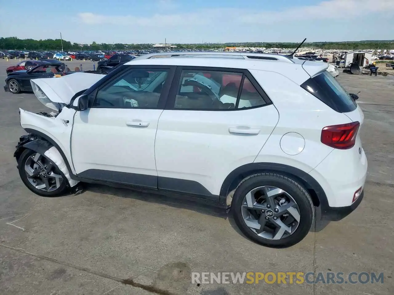 2 Photograph of a damaged car KMHRC8A37SU365434 HYUNDAI VENUE 2025