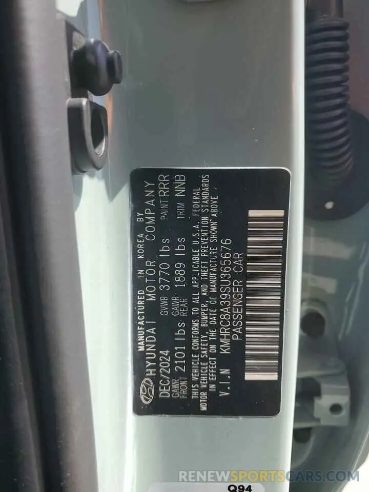 16 Photograph of a damaged car KMHRC8A39SU365676 HYUNDAI VENUE 2025
