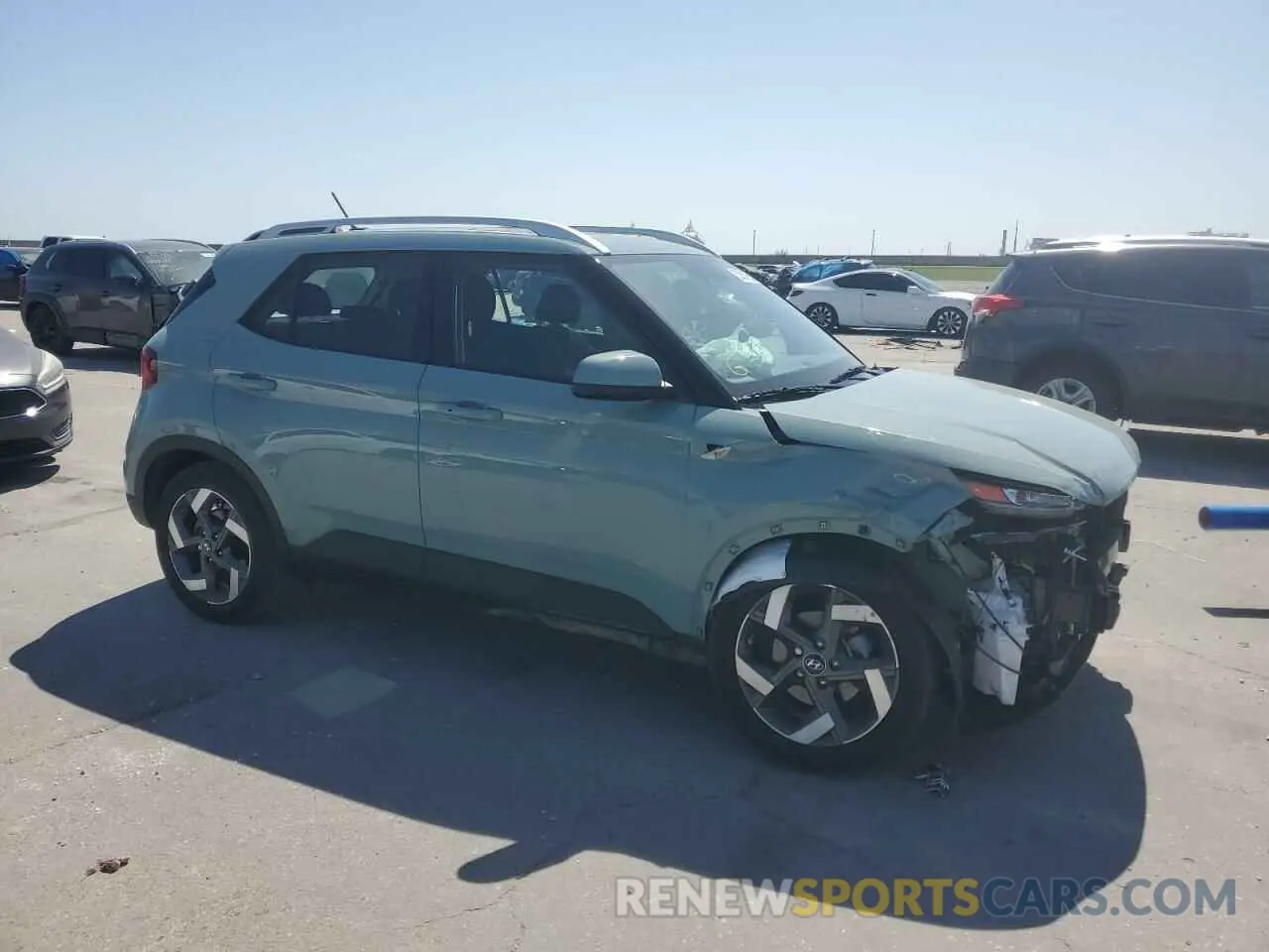 4 Photograph of a damaged car KMHRC8A39SU365676 HYUNDAI VENUE 2025