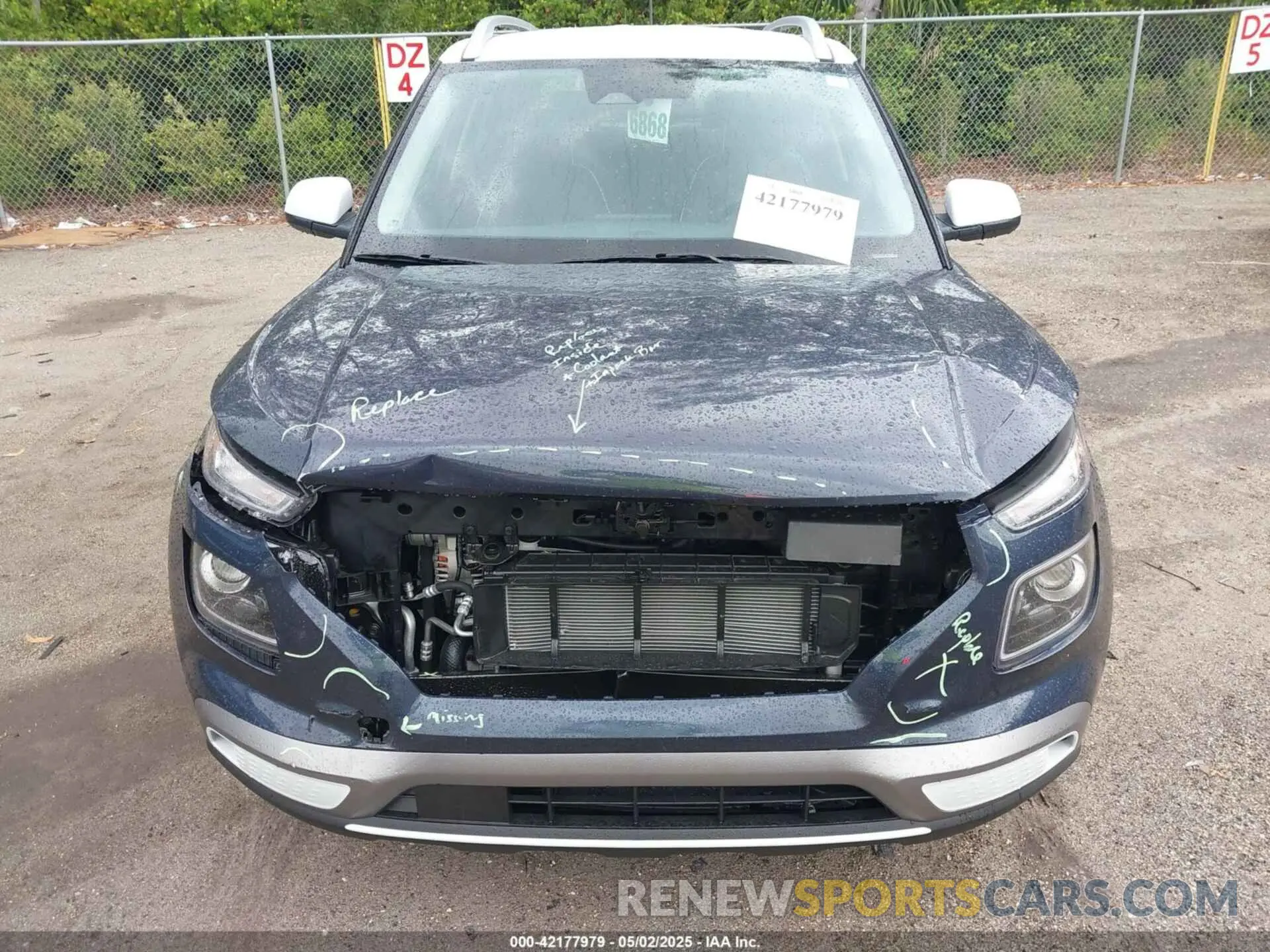 6 Photograph of a damaged car KMHRC8A3XSU370482 HYUNDAI VENUE 2025