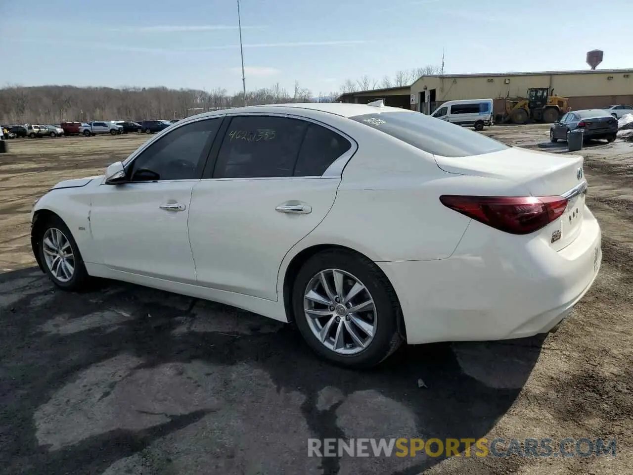 2 Photograph of a damaged car JN1CV7AR8KM350026 INFINITI Q50 2019