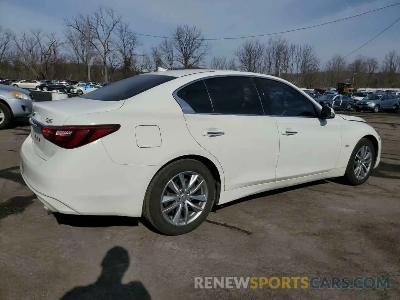 3 Photograph of a damaged car JN1CV7AR8KM350026 INFINITI Q50 2019