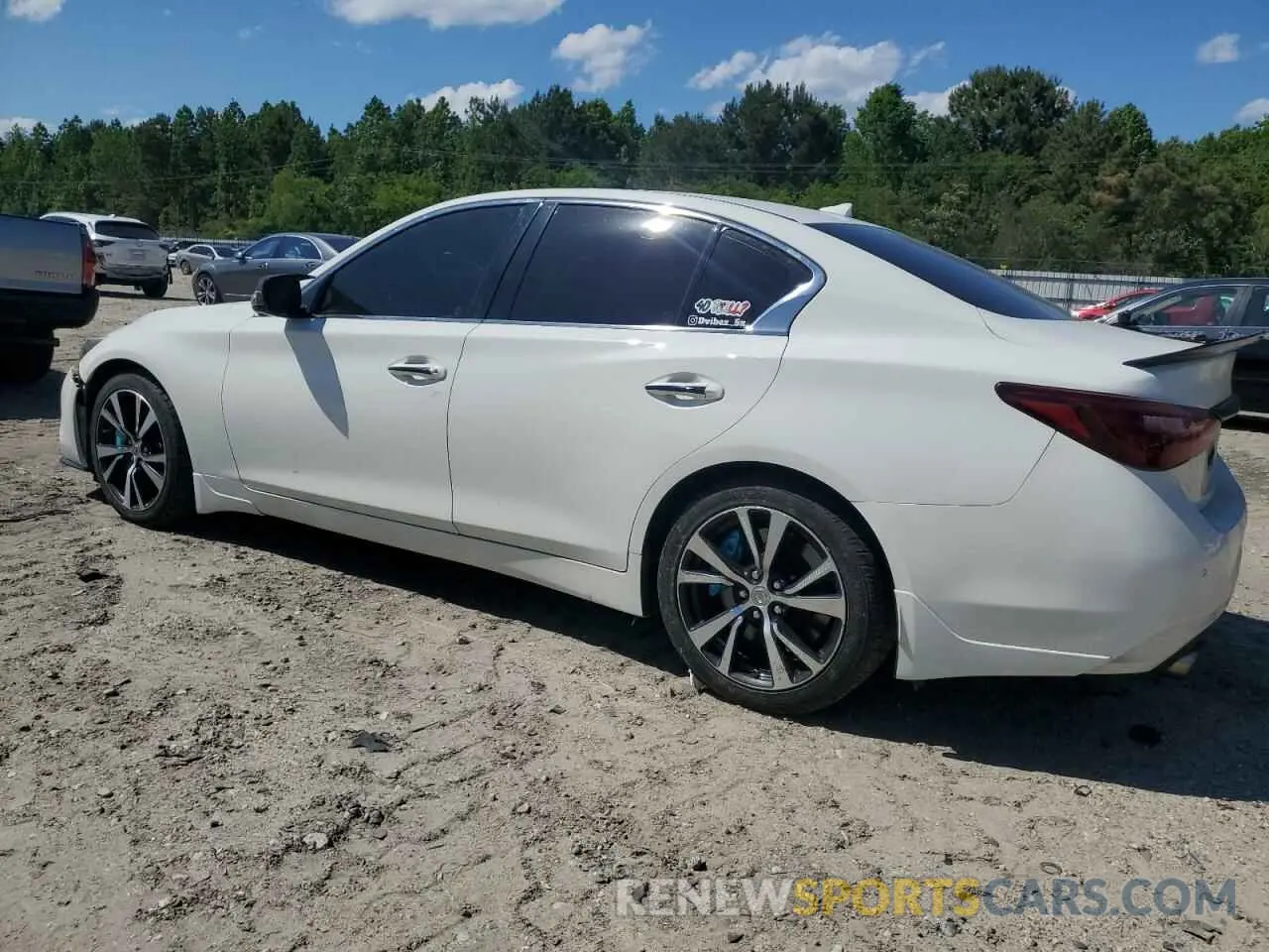 2 Photograph of a damaged car JN1EV7AP0KM510570 INFINITI Q50 2019