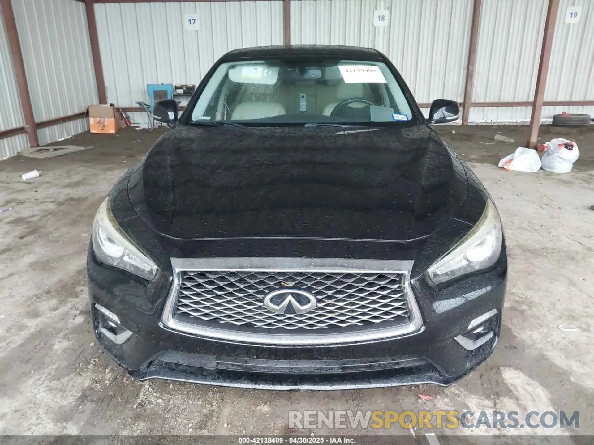 12 Photograph of a damaged car JN1EV7AP0KM511024 INFINITI Q50 2019