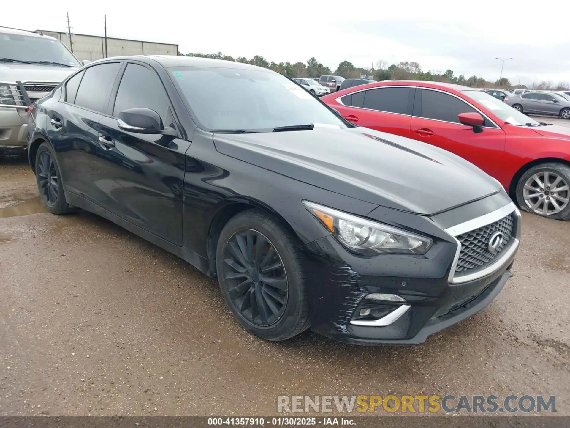 1 Photograph of a damaged car JN1EV7AP0KM512769 INFINITI Q50 2019