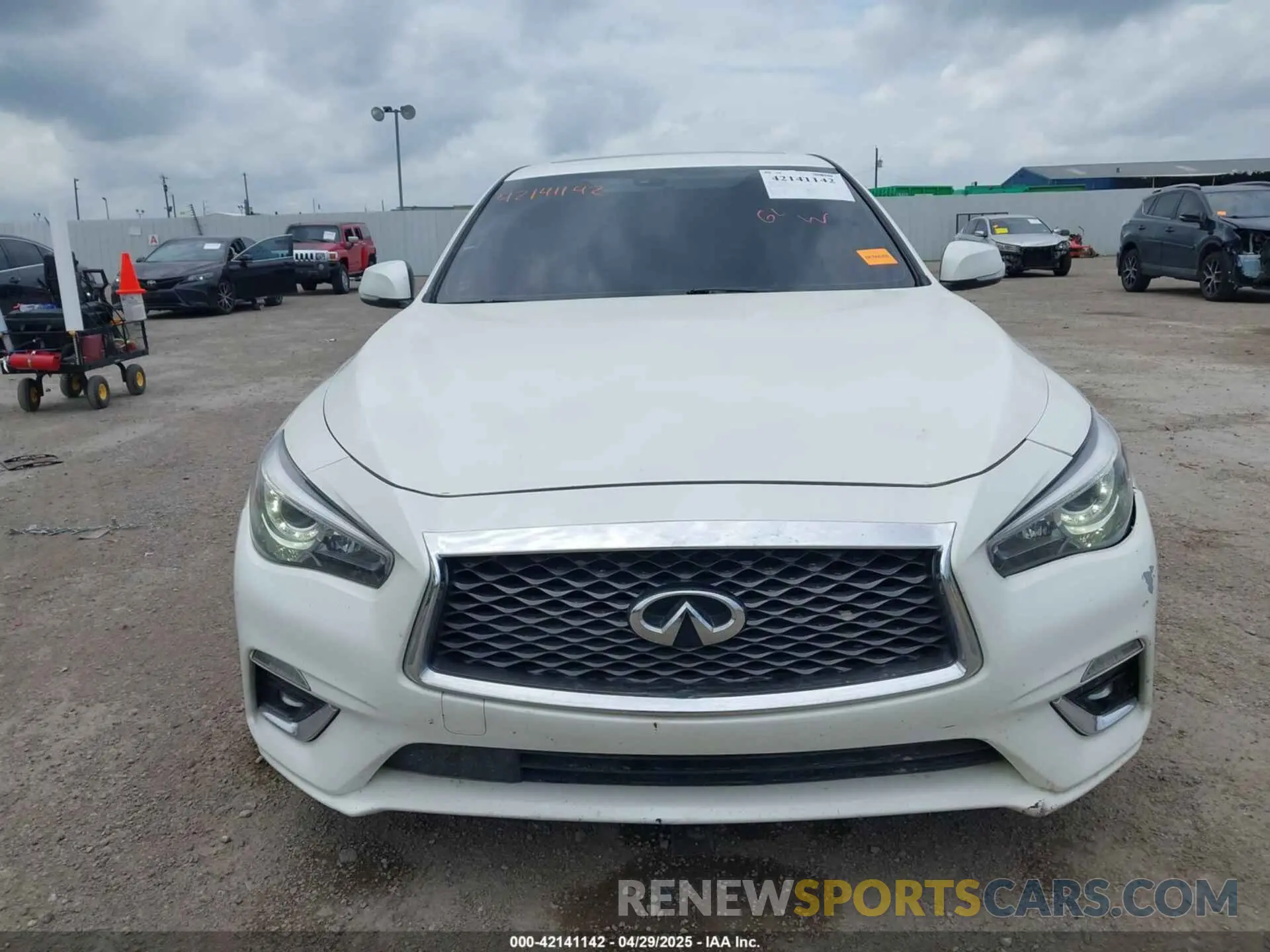 12 Photograph of a damaged car JN1EV7AP0KM514067 INFINITI Q50 2019
