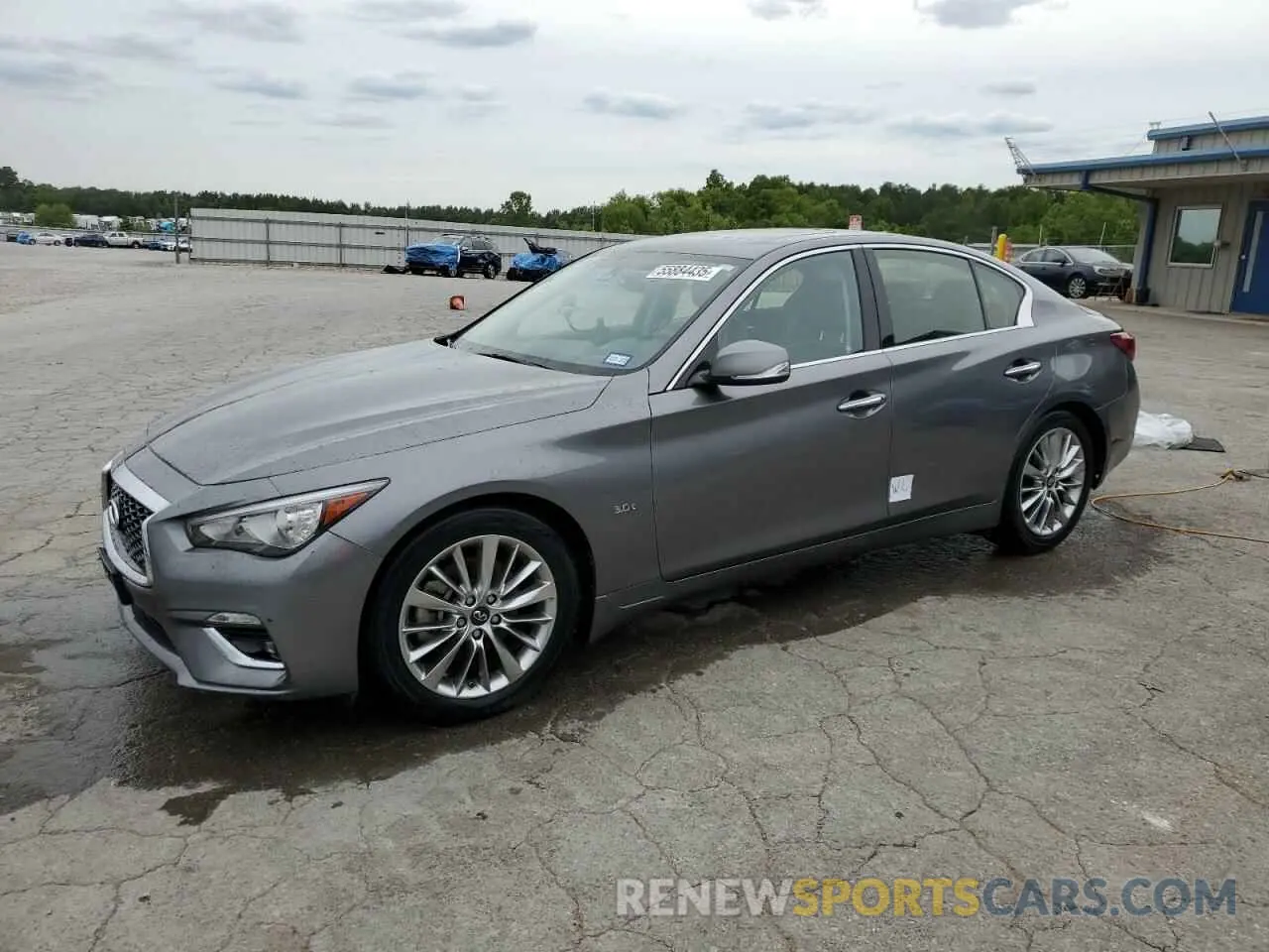 1 Photograph of a damaged car JN1EV7AP0KM514313 INFINITI Q50 2019