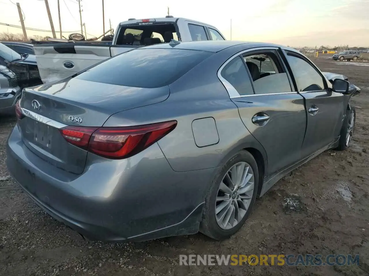 3 Photograph of a damaged car JN1EV7AP0KM515302 INFINITI Q50 2019