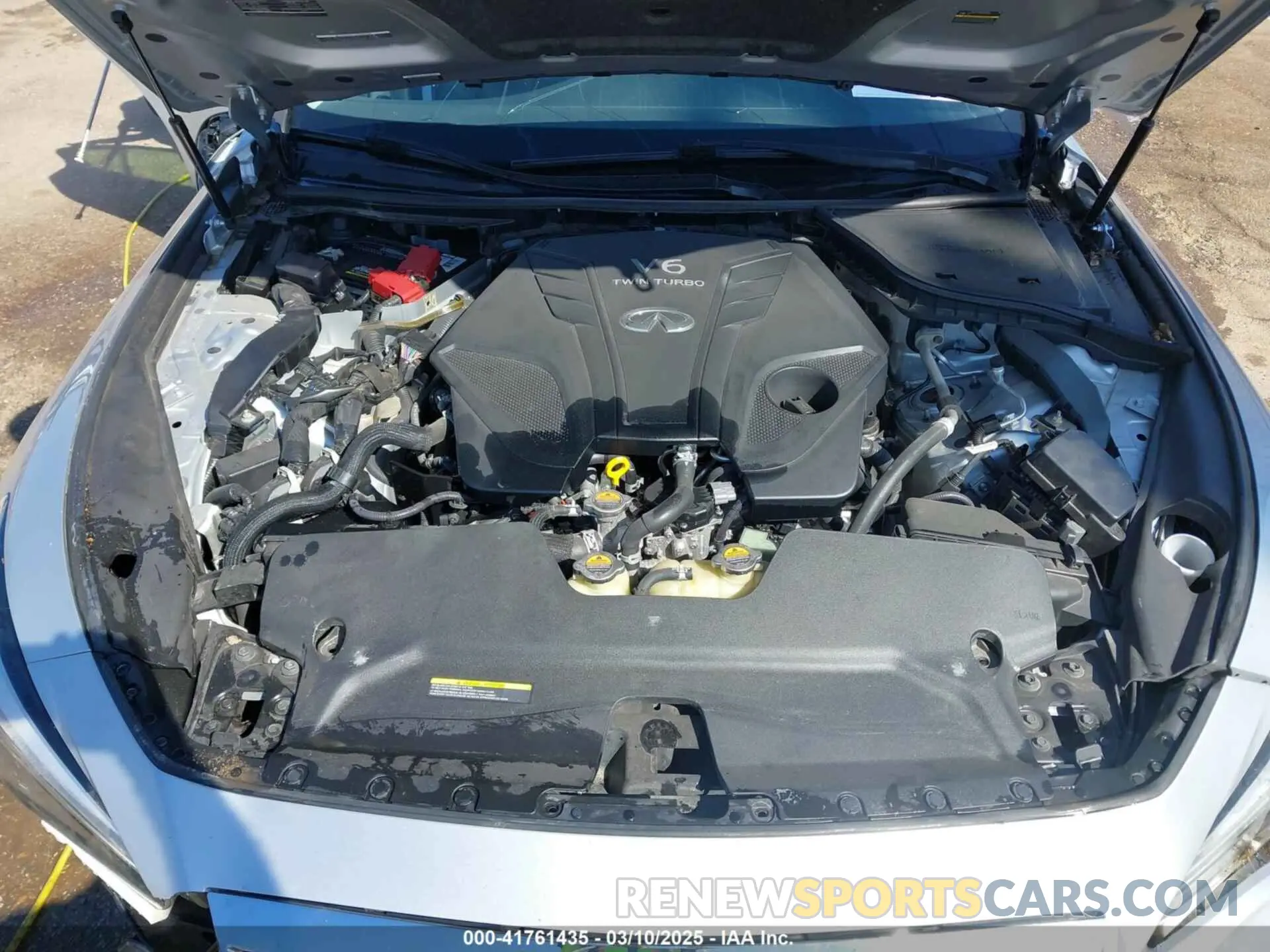 10 Photograph of a damaged car JN1EV7AP0KM519463 INFINITI Q50 2019