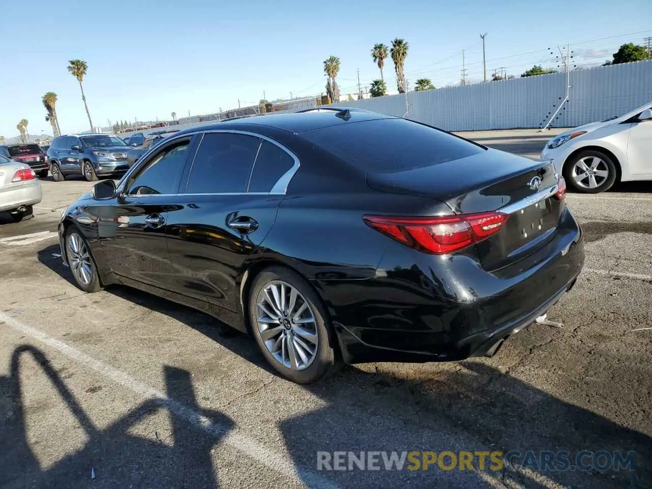 2 Photograph of a damaged car JN1EV7AP0KM541768 INFINITI Q50 2019