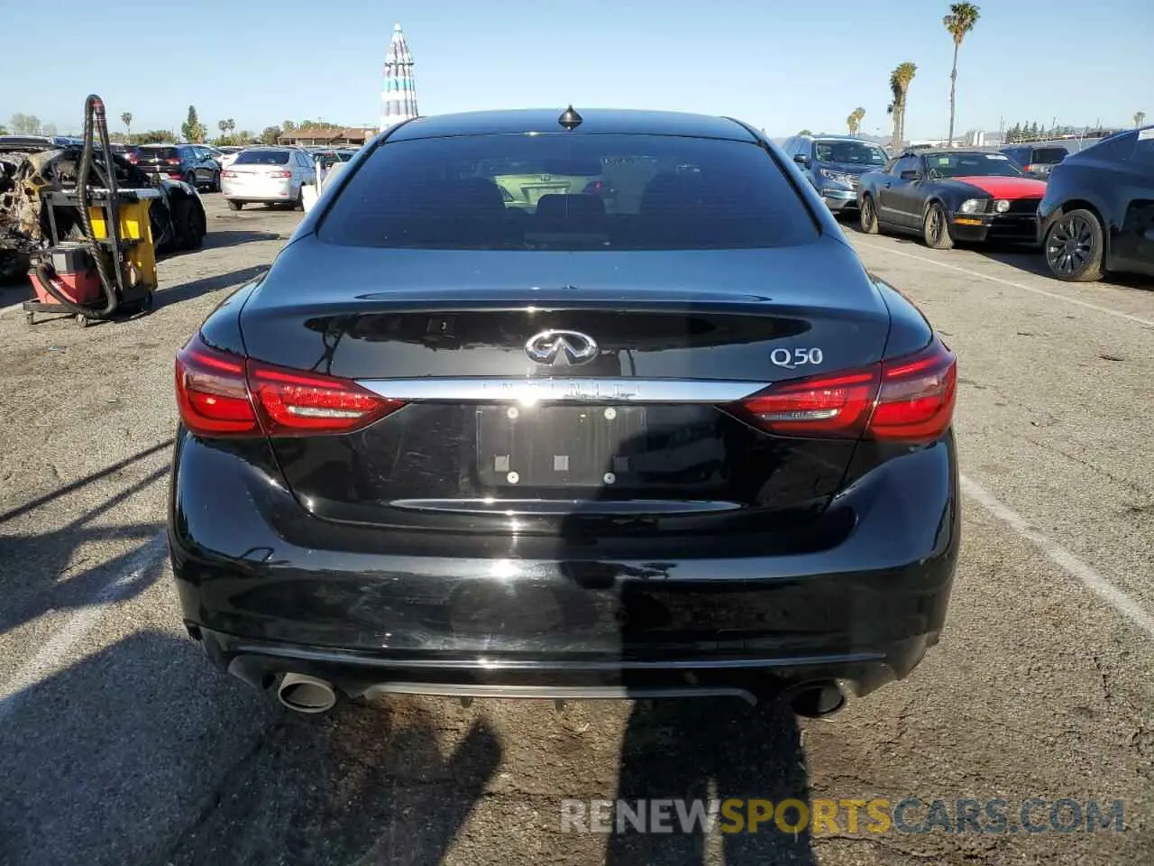 6 Photograph of a damaged car JN1EV7AP0KM541768 INFINITI Q50 2019