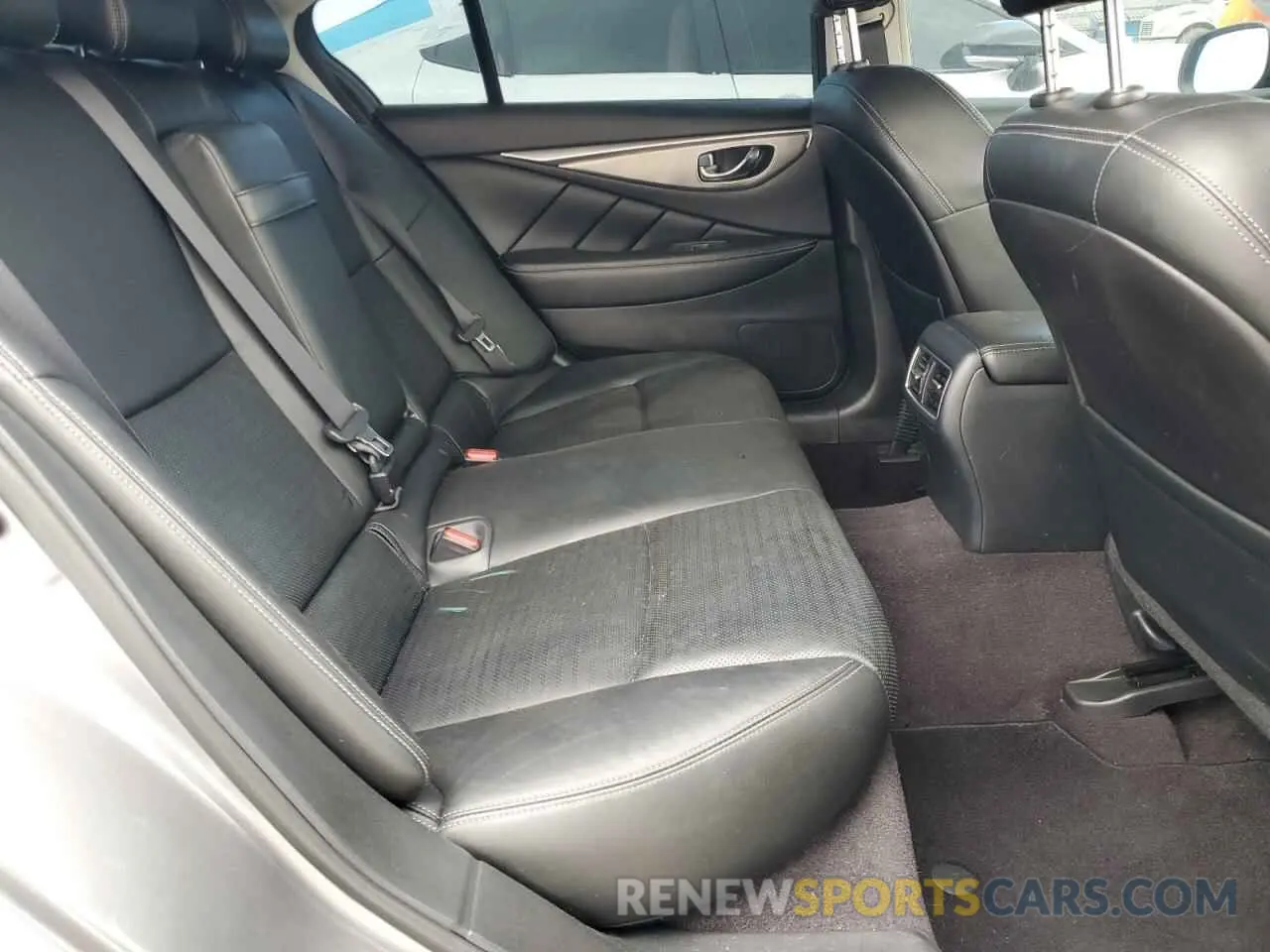 10 Photograph of a damaged car JN1EV7AP0KM542273 INFINITI Q50 2019