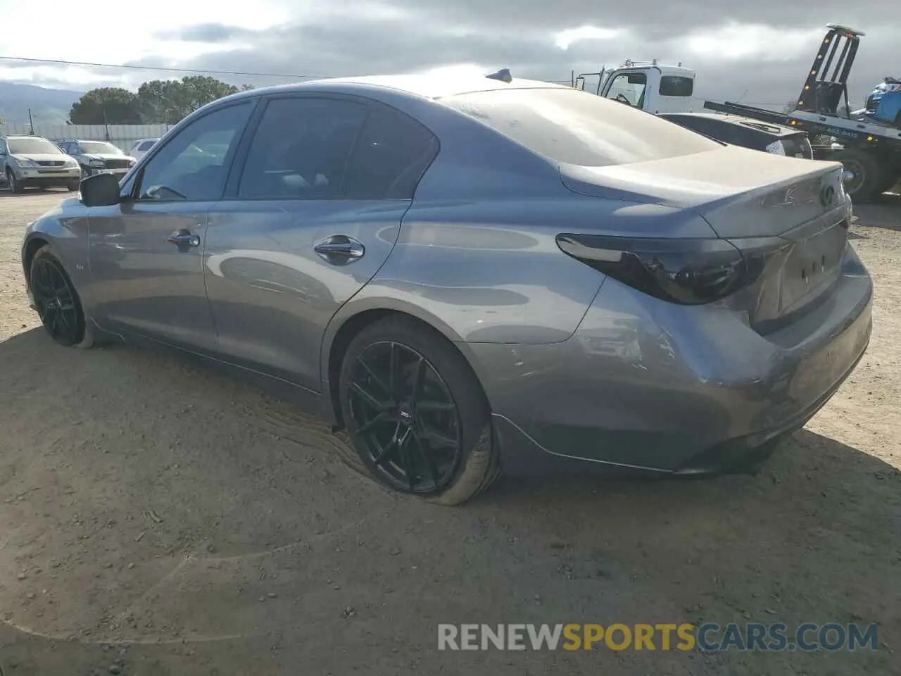 2 Photograph of a damaged car JN1EV7AP0KM542273 INFINITI Q50 2019