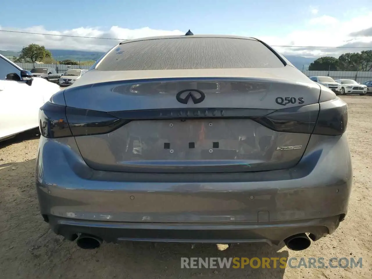 6 Photograph of a damaged car JN1EV7AP0KM542273 INFINITI Q50 2019