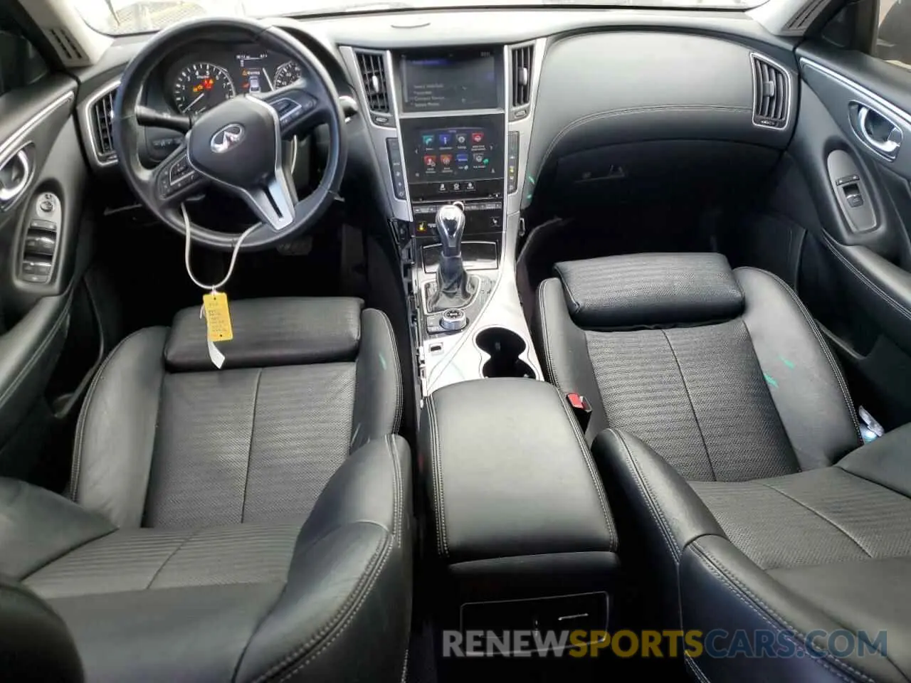 8 Photograph of a damaged car JN1EV7AP0KM542273 INFINITI Q50 2019