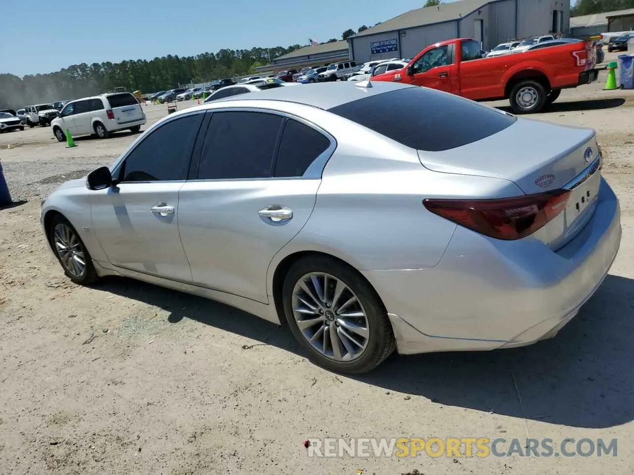 2 Photograph of a damaged car JN1EV7AP1KM510335 INFINITI Q50 2019