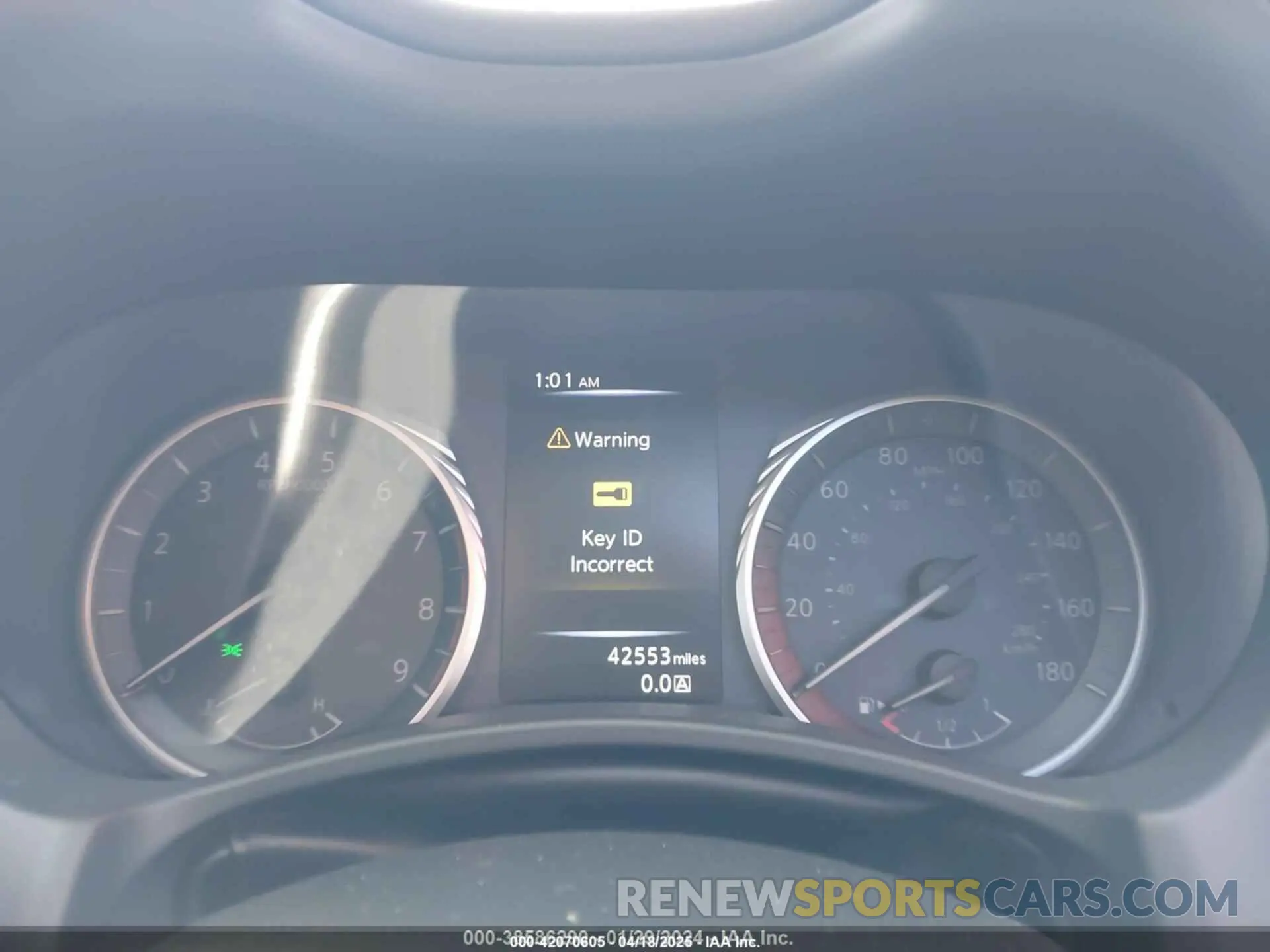 7 Photograph of a damaged car JN1EV7AP1KM511047 INFINITI Q50 2019