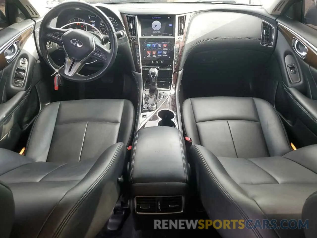 8 Photograph of a damaged car JN1EV7AP1KM511811 INFINITI Q50 2019