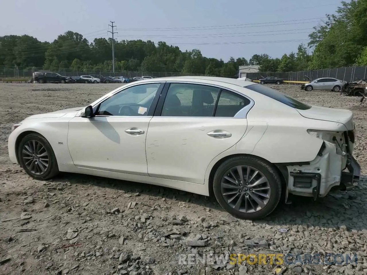 2 Photograph of a damaged car JN1EV7AP1KM512411 INFINITI Q50 2019