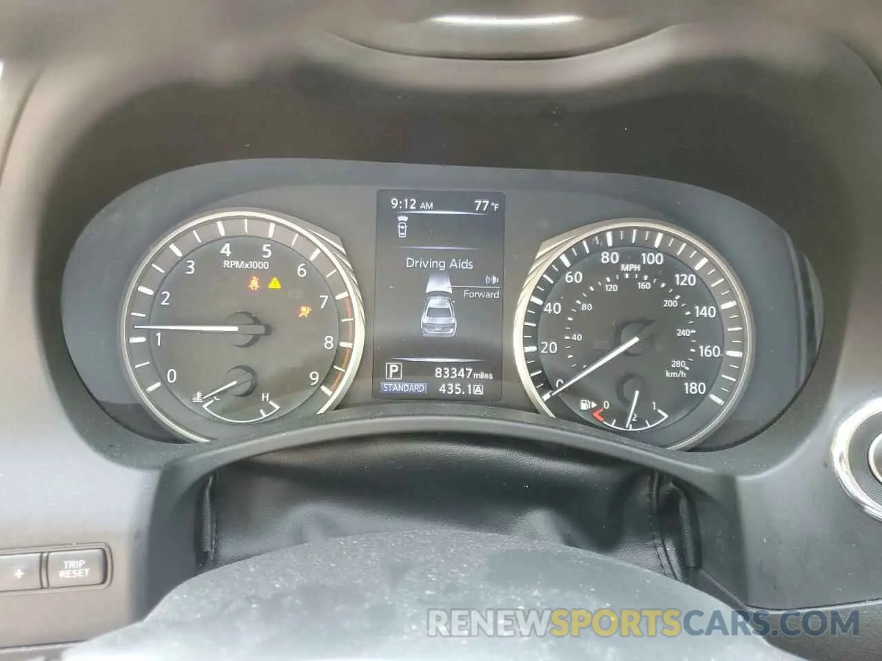 9 Photograph of a damaged car JN1EV7AP1KM512411 INFINITI Q50 2019