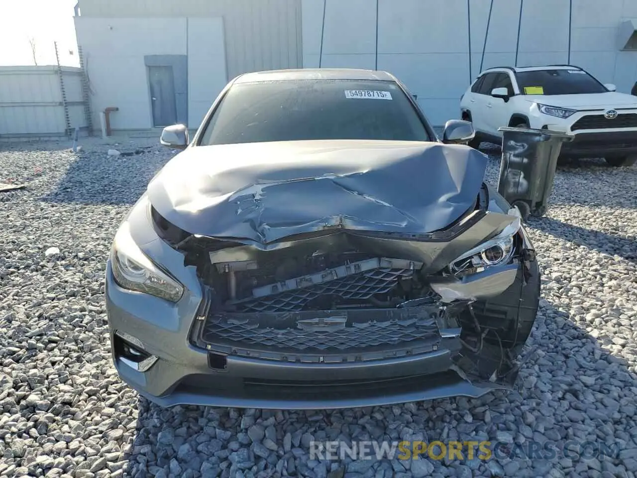 5 Photograph of a damaged car JN1EV7AP1KM516605 INFINITI Q50 2019