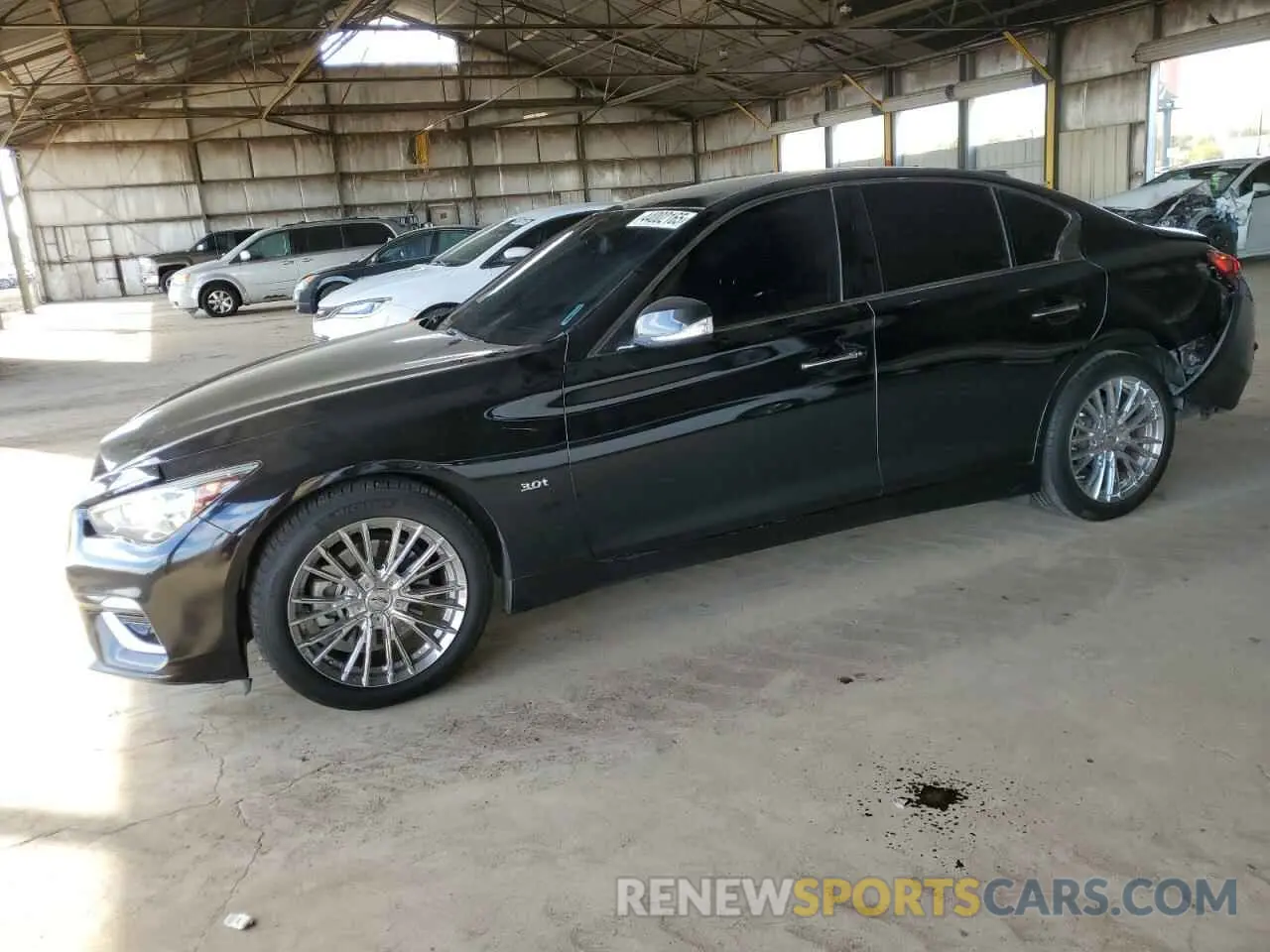 1 Photograph of a damaged car JN1EV7AP1KM540094 INFINITI Q50 2019