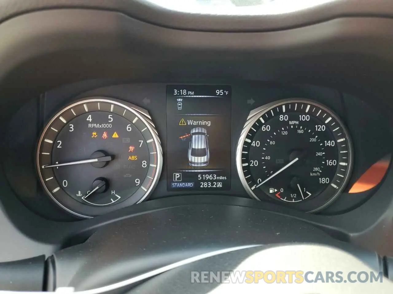 9 Photograph of a damaged car JN1EV7AP1KM542654 INFINITI Q50 2019