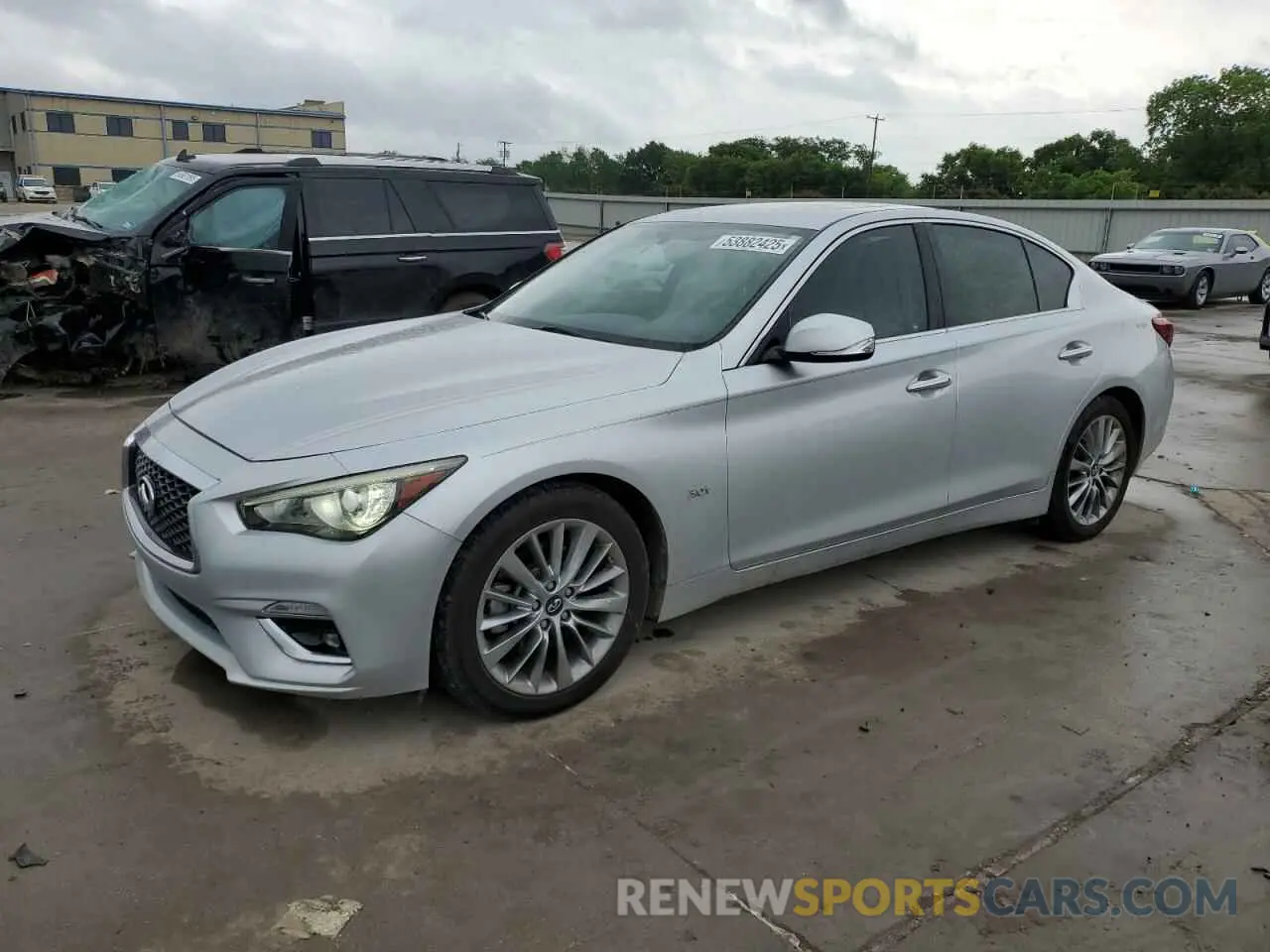 1 Photograph of a damaged car JN1EV7AP2KM511901 INFINITI Q50 2019