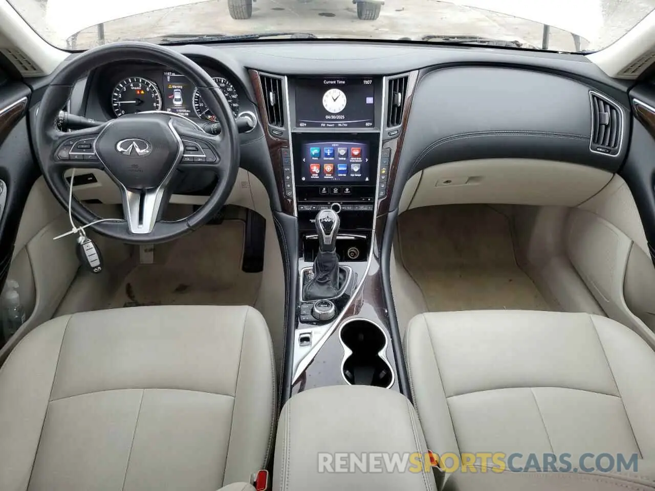 8 Photograph of a damaged car JN1EV7AP2KM511901 INFINITI Q50 2019
