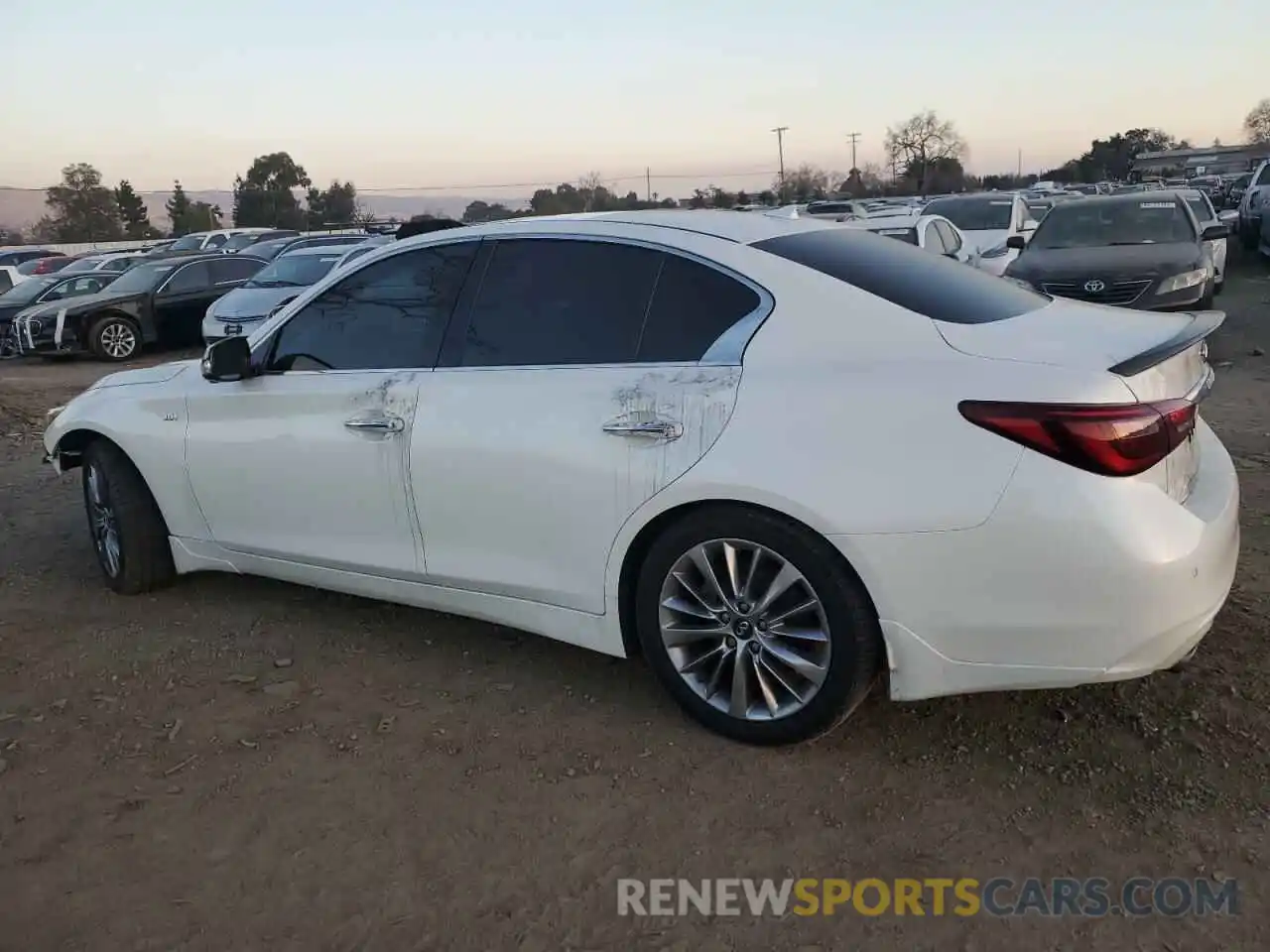 2 Photograph of a damaged car JN1EV7AP2KM512692 INFINITI Q50 2019