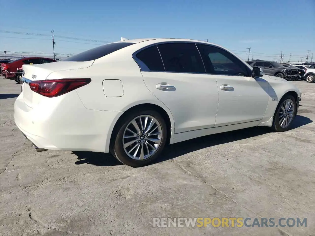 3 Photograph of a damaged car JN1EV7AP2KM518685 INFINITI Q50 2019