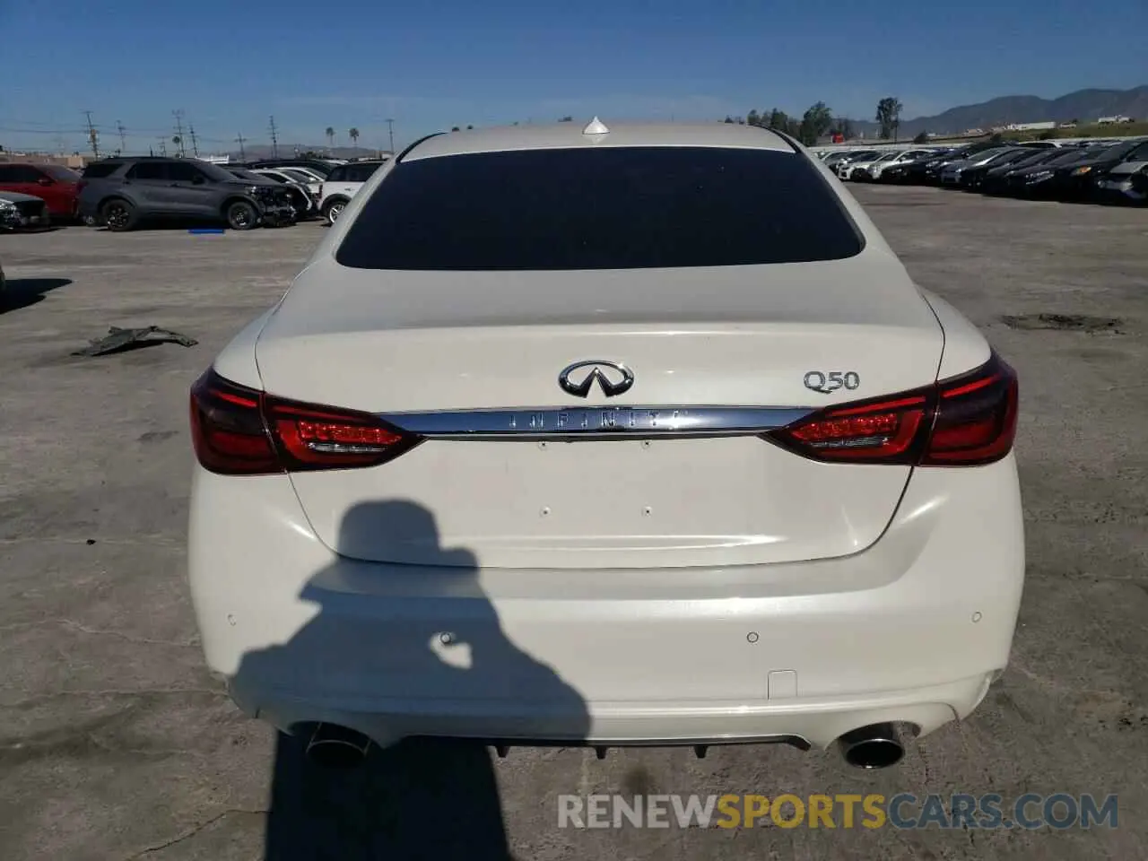6 Photograph of a damaged car JN1EV7AP2KM518685 INFINITI Q50 2019