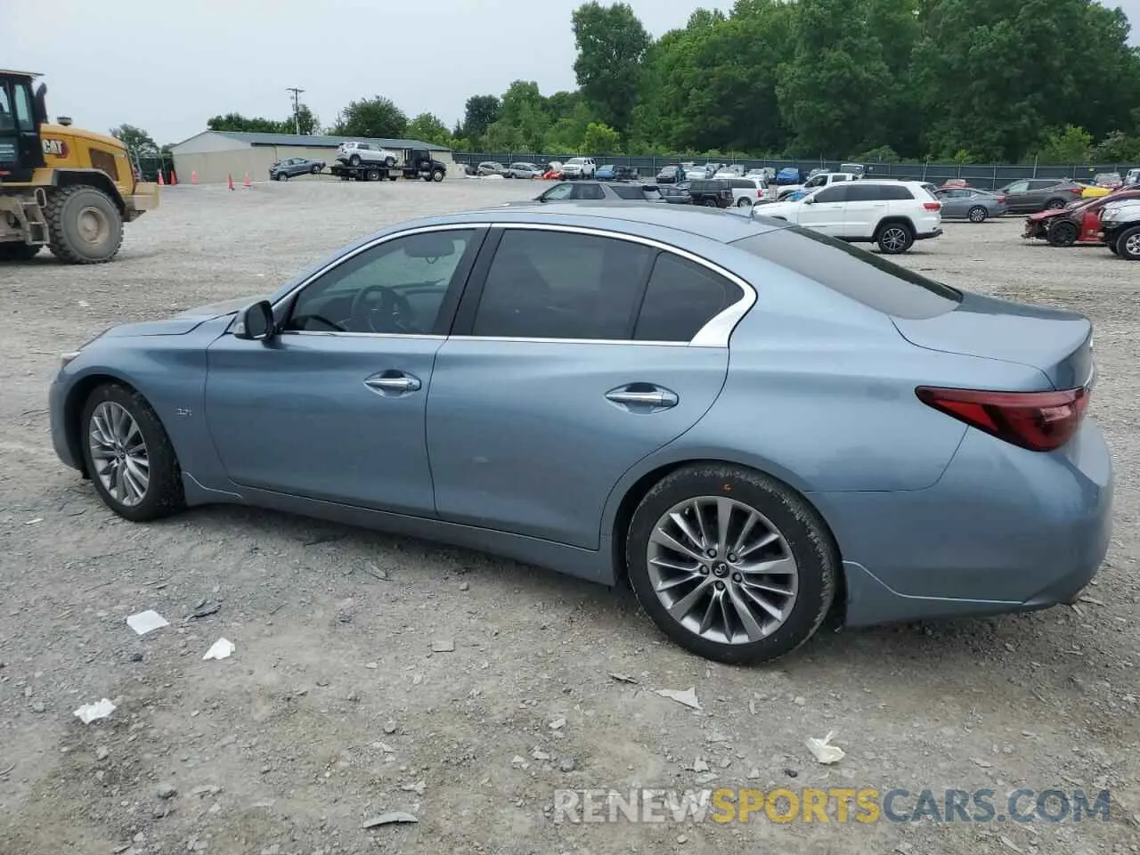 2 Photograph of a damaged car JN1EV7AP3KM512278 INFINITI Q50 2019