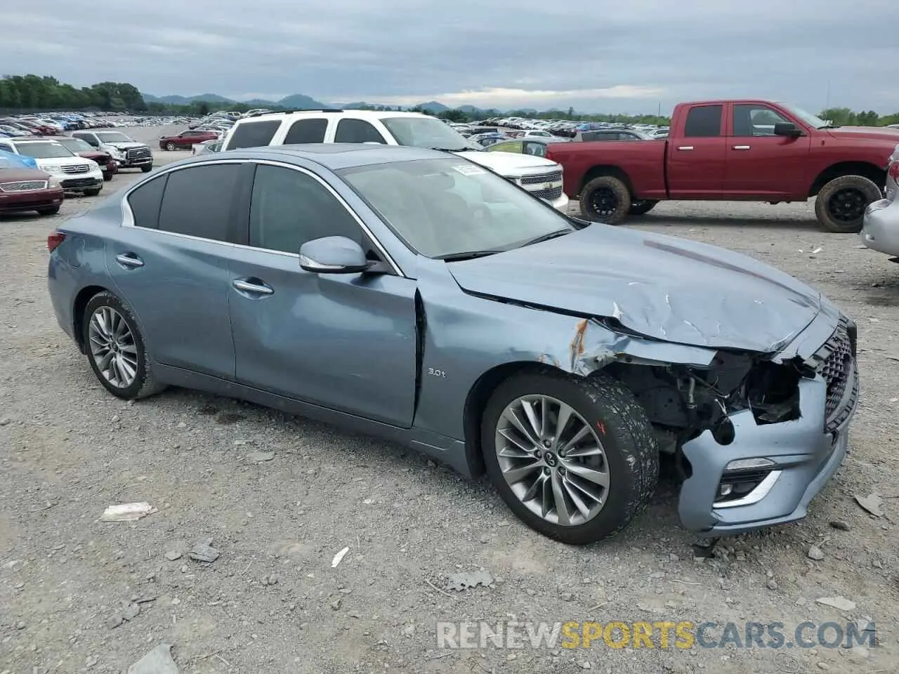 4 Photograph of a damaged car JN1EV7AP3KM512278 INFINITI Q50 2019